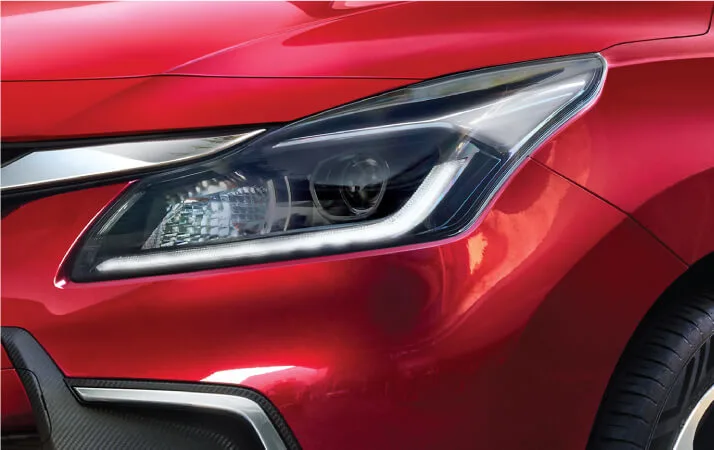 Toyota Glanza Side View